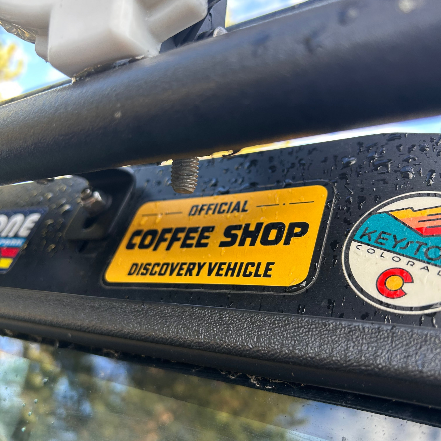 Coffee Shop Discovery Vehicle Sticker