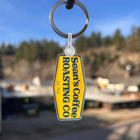 Sean's Coffee Logo Acrylic Keychain