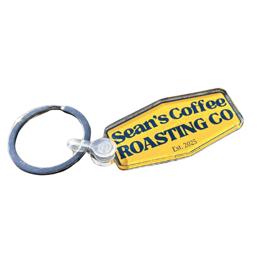 Sean's Coffee Logo Acrylic Keychain